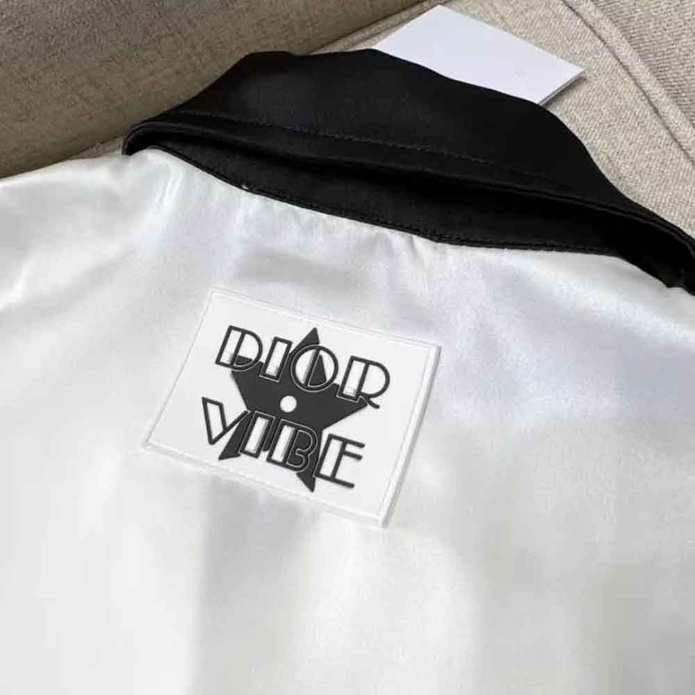 Dior Women Vibe Blouse White Technical Satin - image 6