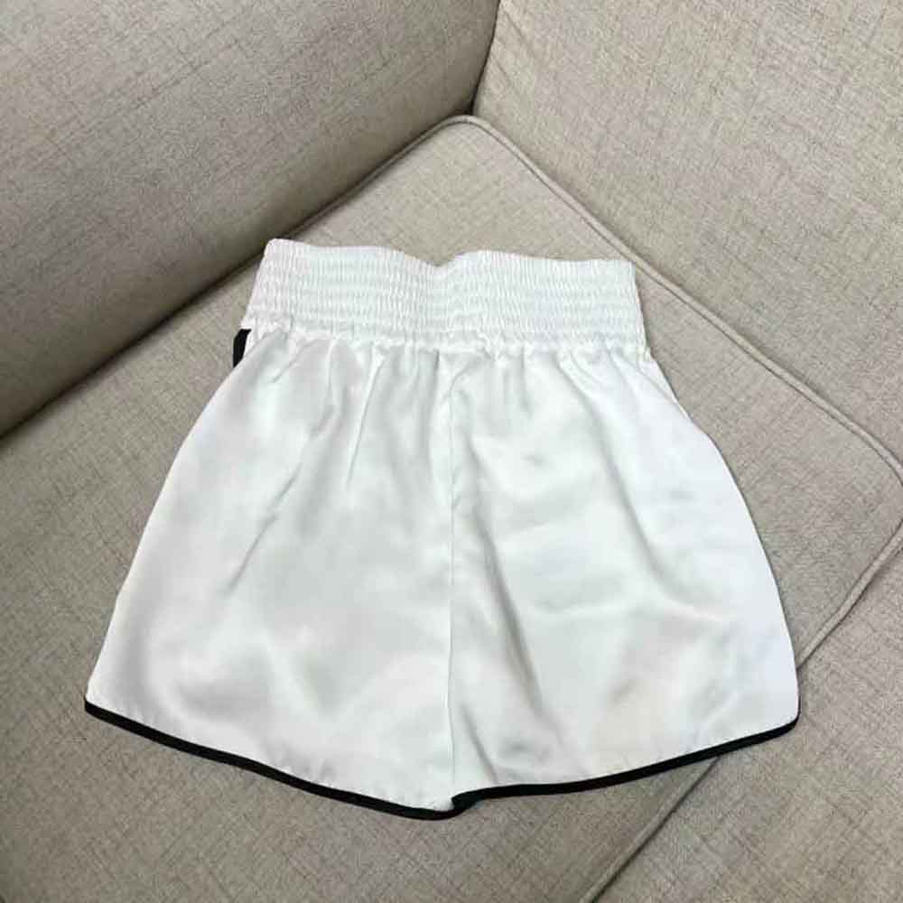 Dior Women Vibe Shorts White Technical Satin - image 4