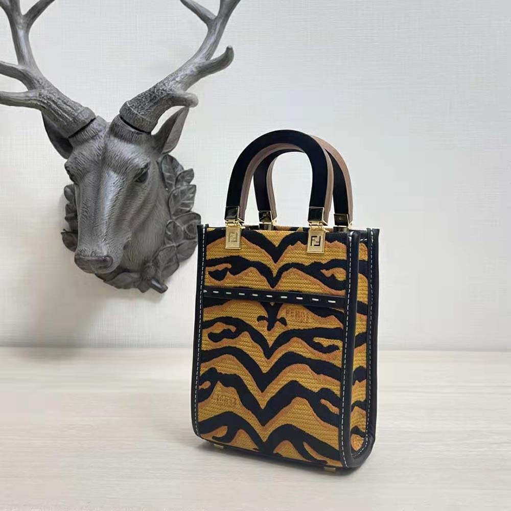 Fendi Women Mini Sunshine Shopper Mini-bag from the Spring Festival Capsule Collection - image 4
