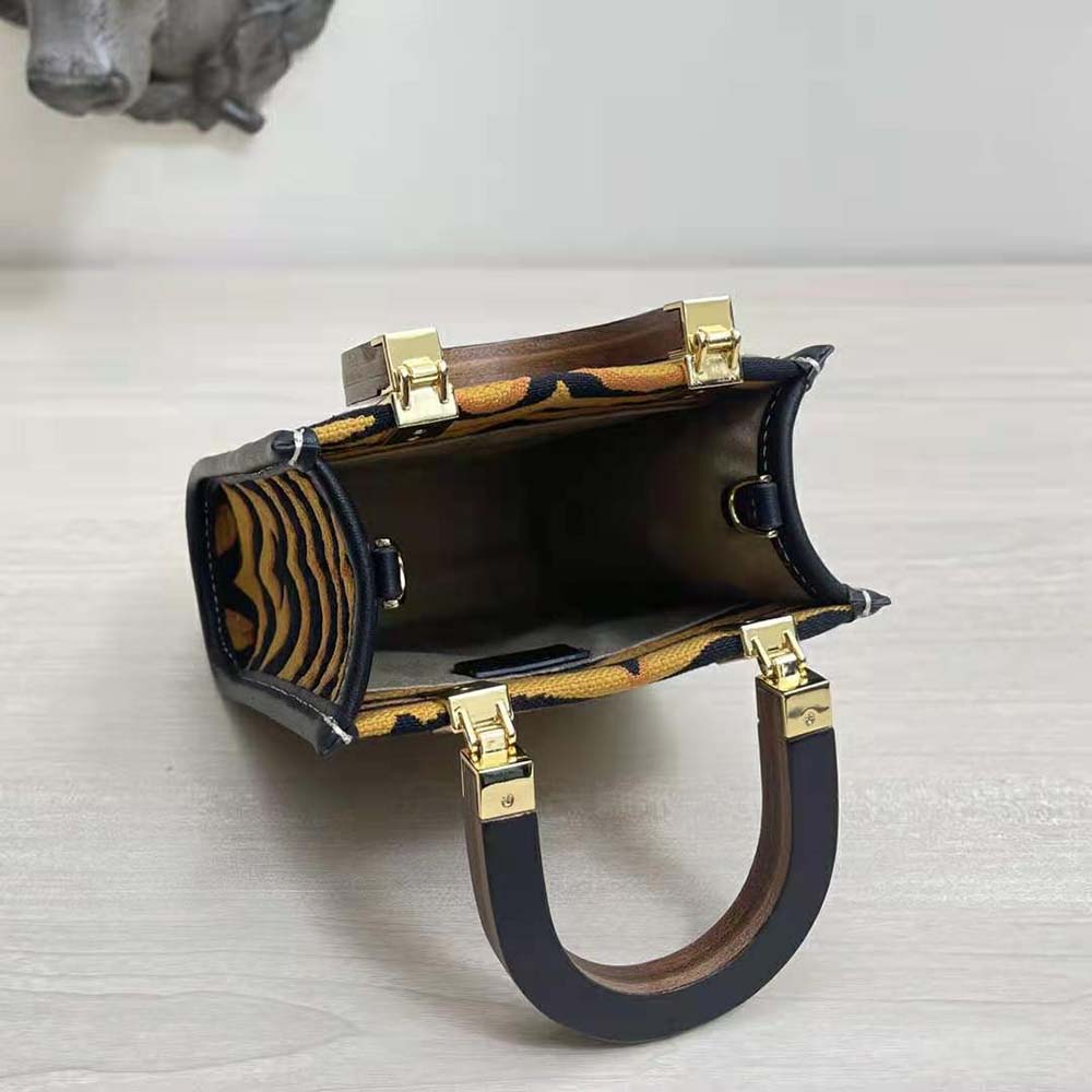 Fendi Women Mini Sunshine Shopper Mini-bag from the Spring Festival Capsule Collection - image 6