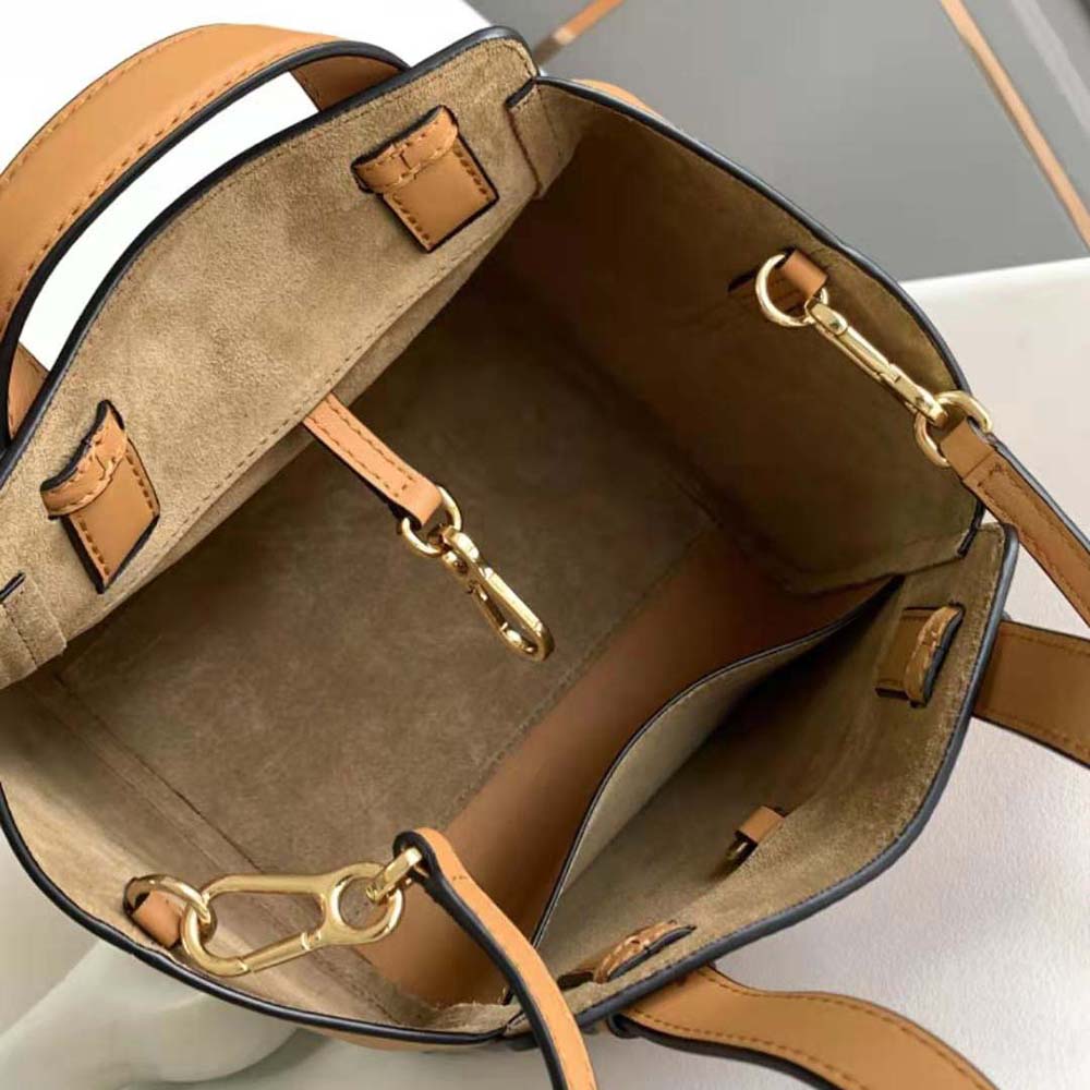 Loewe Women Hammock Nugget Bag in Nappa Calfskin-Brown - image 10