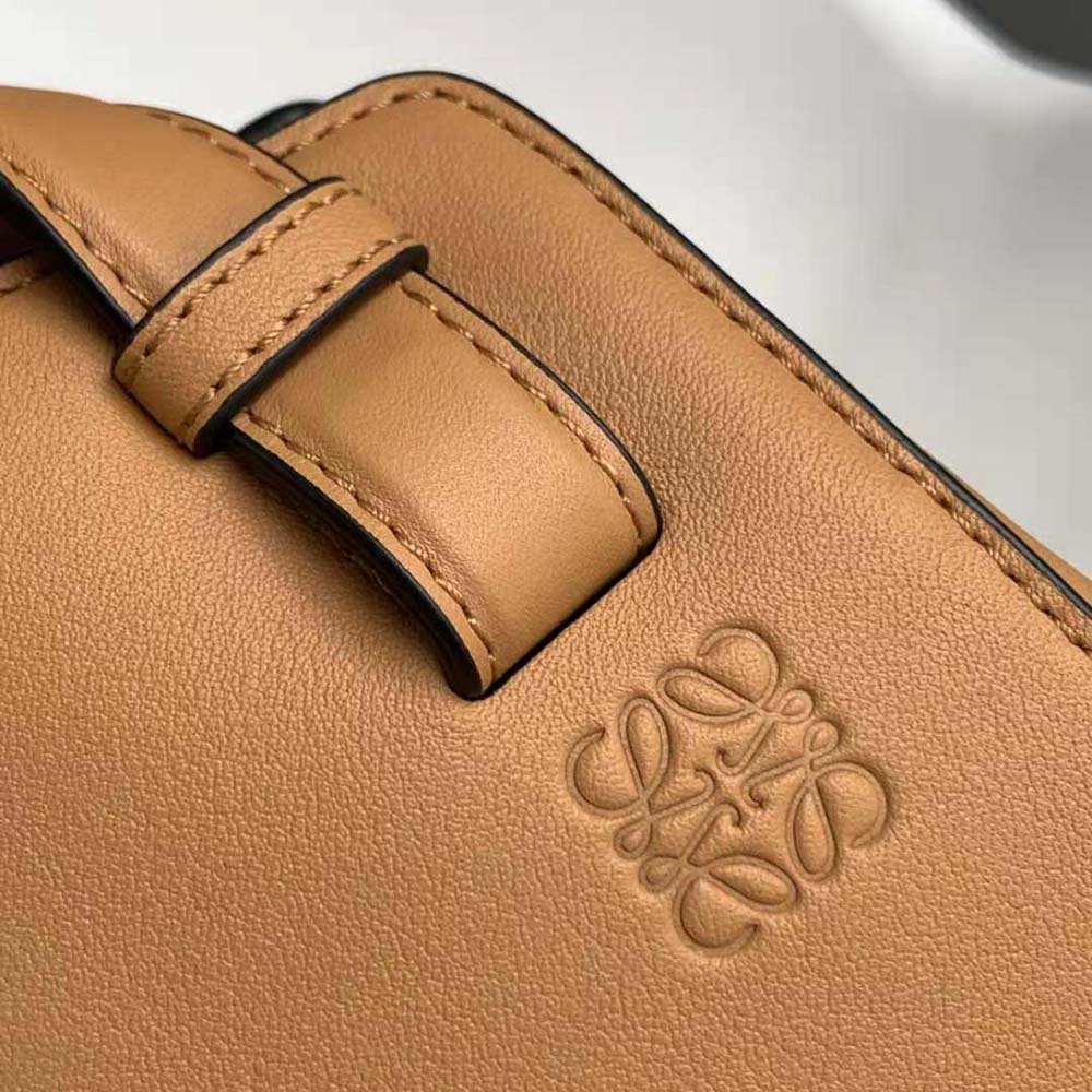 Loewe Women Hammock Nugget Bag in Nappa Calfskin-Brown - image 7