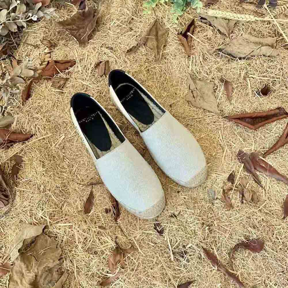 Saint Laurent YSL Women Saint Laurent Embroidered Espadrilles in Canvas - image 4