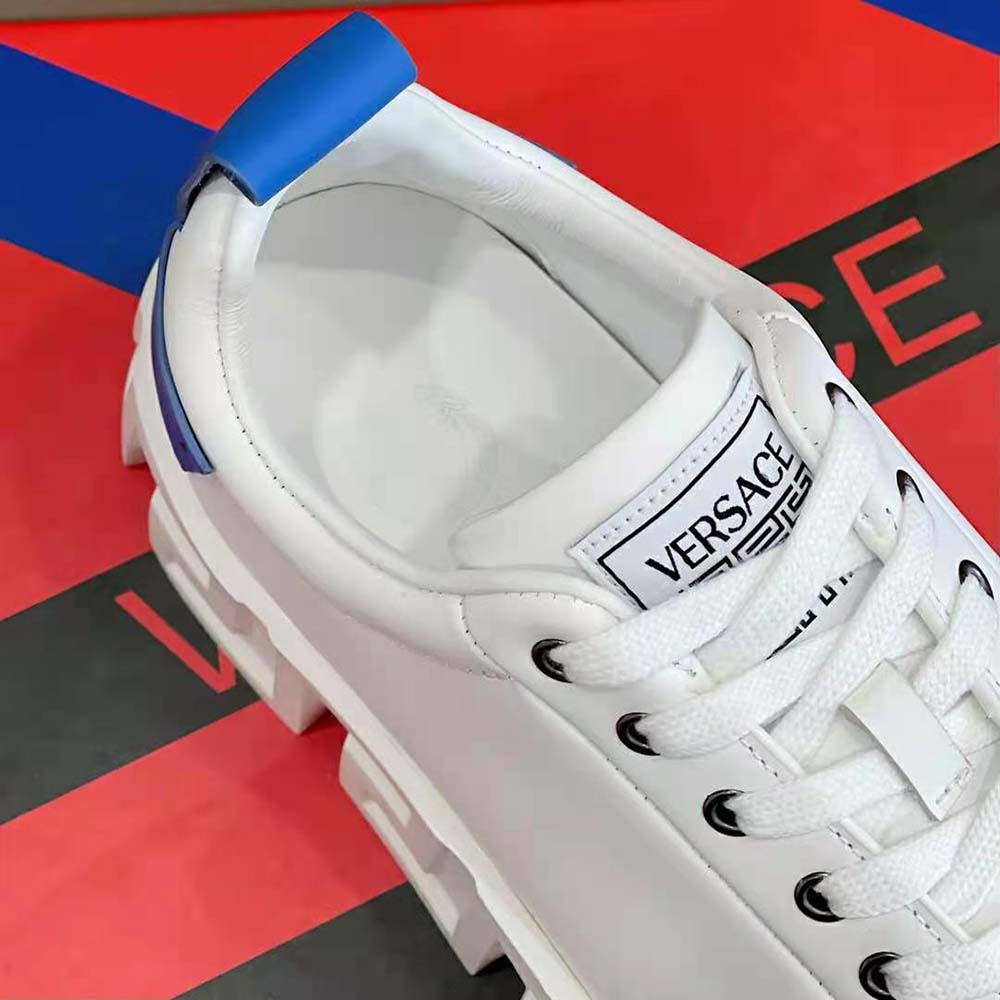 Versace Unisex Greca Labyrinth Sneakers-Blue - image 10