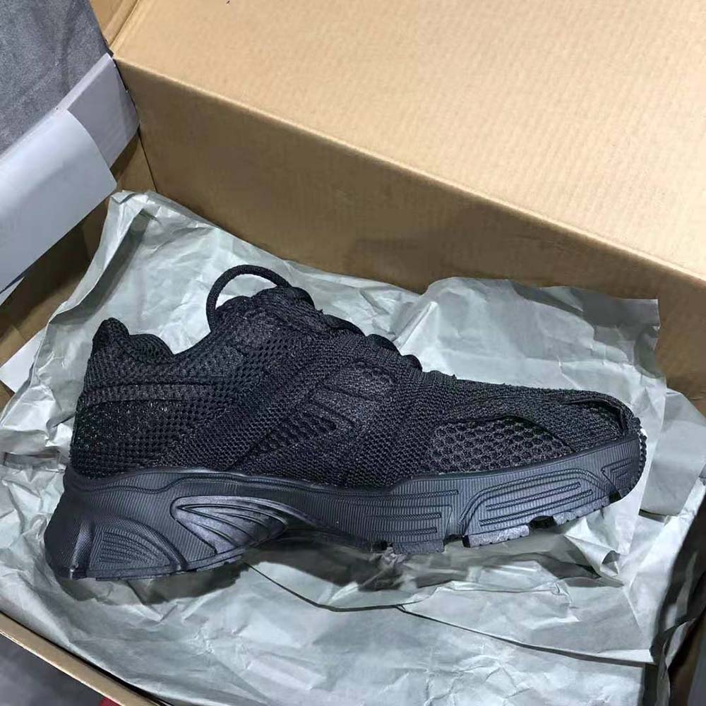 Balenciaga Unisex Phantom Sneaker in Black Monocolor Fabric and Mesh - image 5