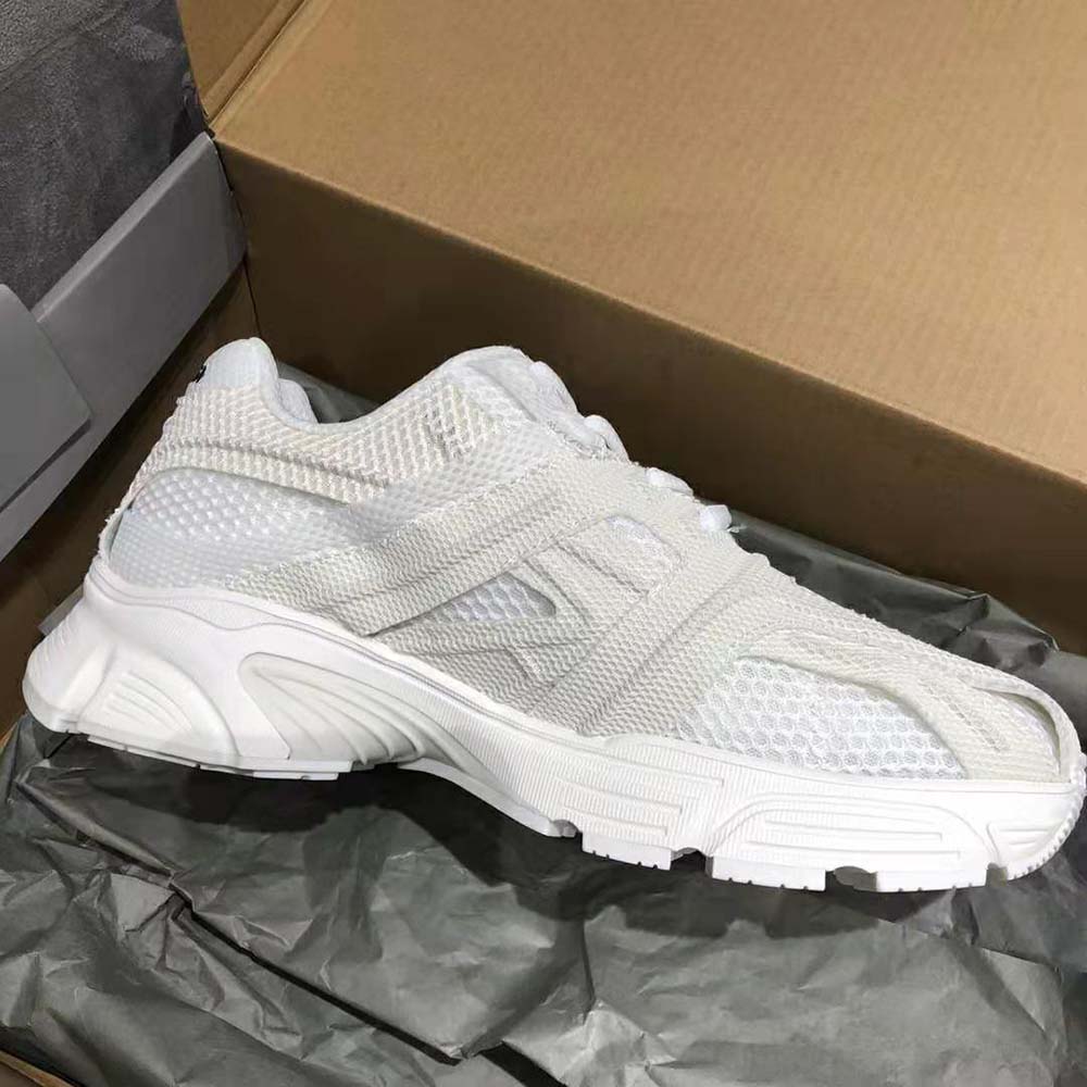 Balenciaga Unisex Phantom Sneaker in White Monocolor Fabric and Mesh - image 5