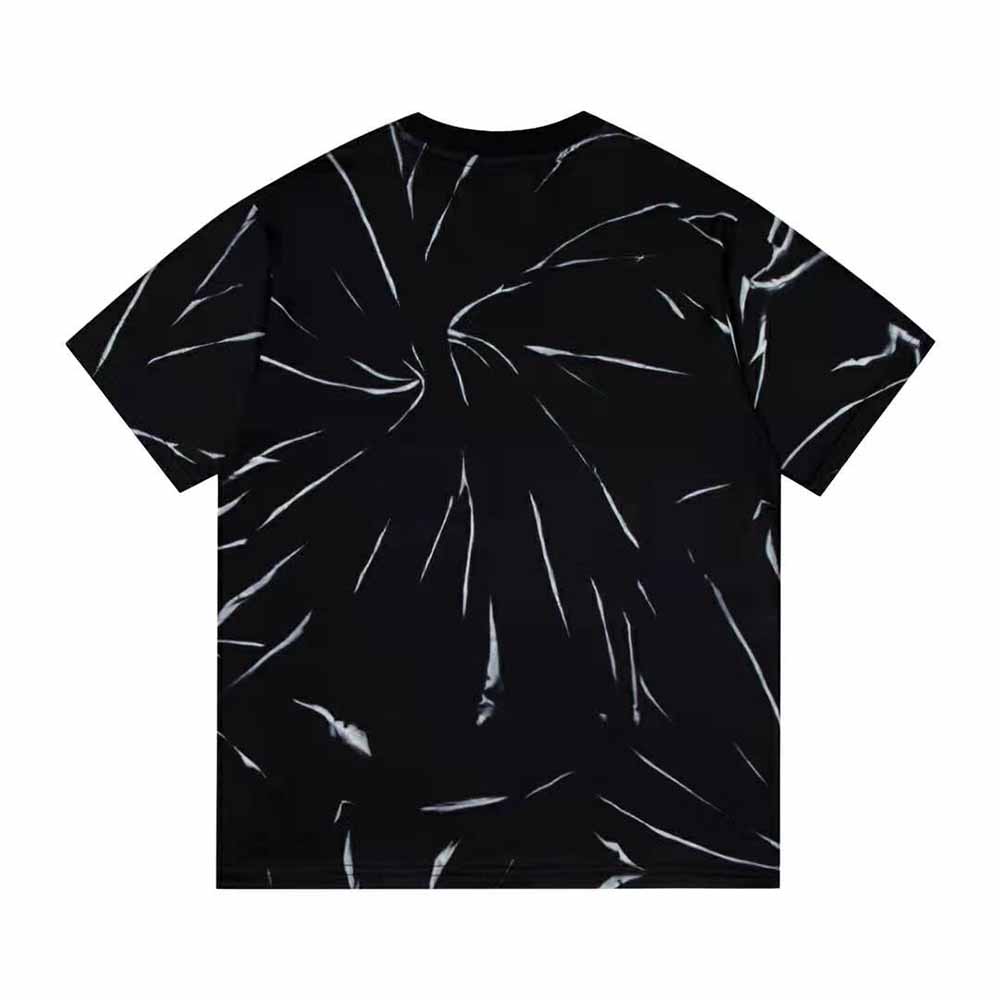 Side angle showing relaxed silhouette of Celine Women Loose T-shirt Black
