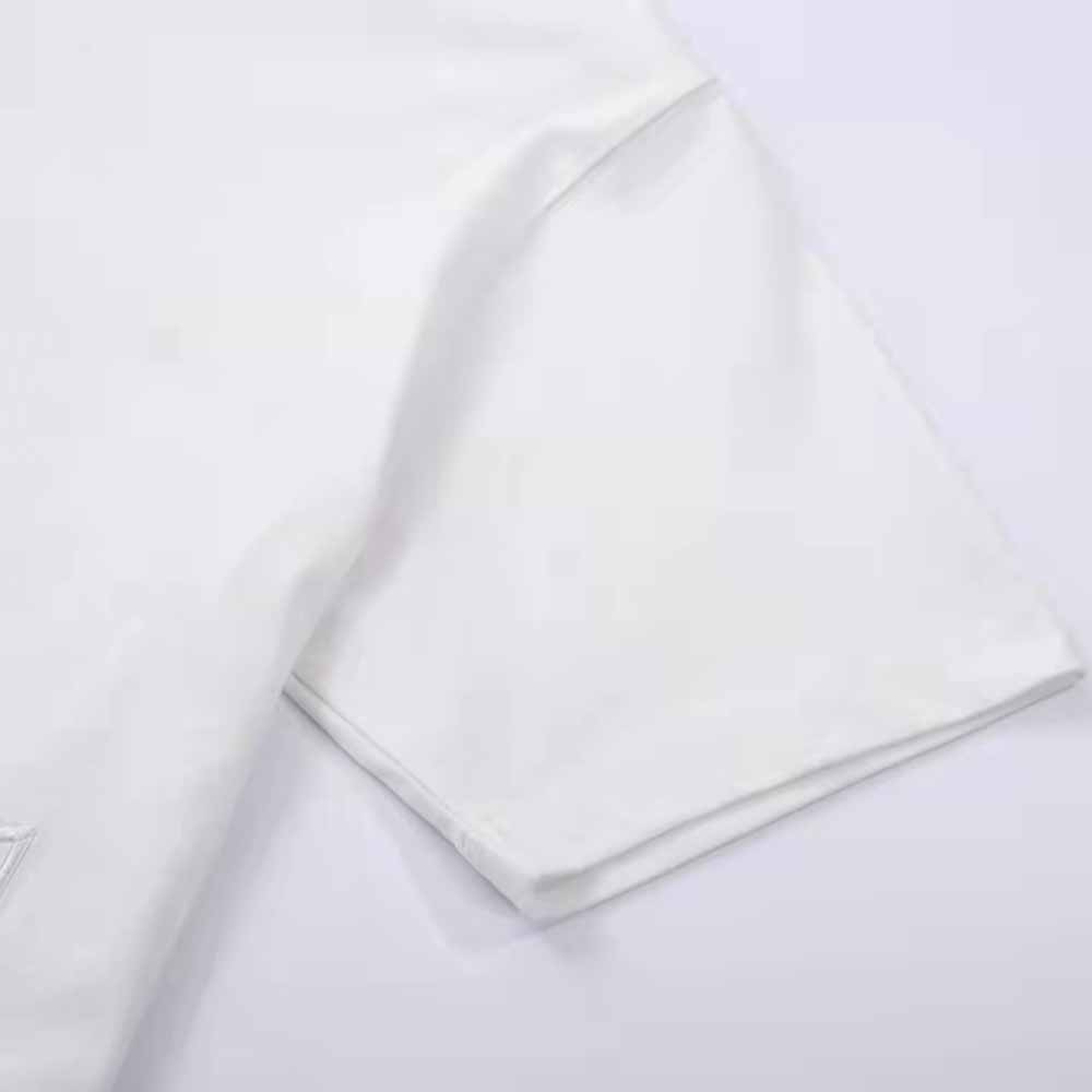Dior Men Dior and Parley Oversized T-shirt White Parley Ocean Plastic Cotton Jersey Blend - image 5
