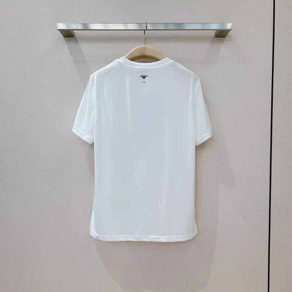 Side profile of Dior Men Femininity the Trap T-Shirt showing fit
