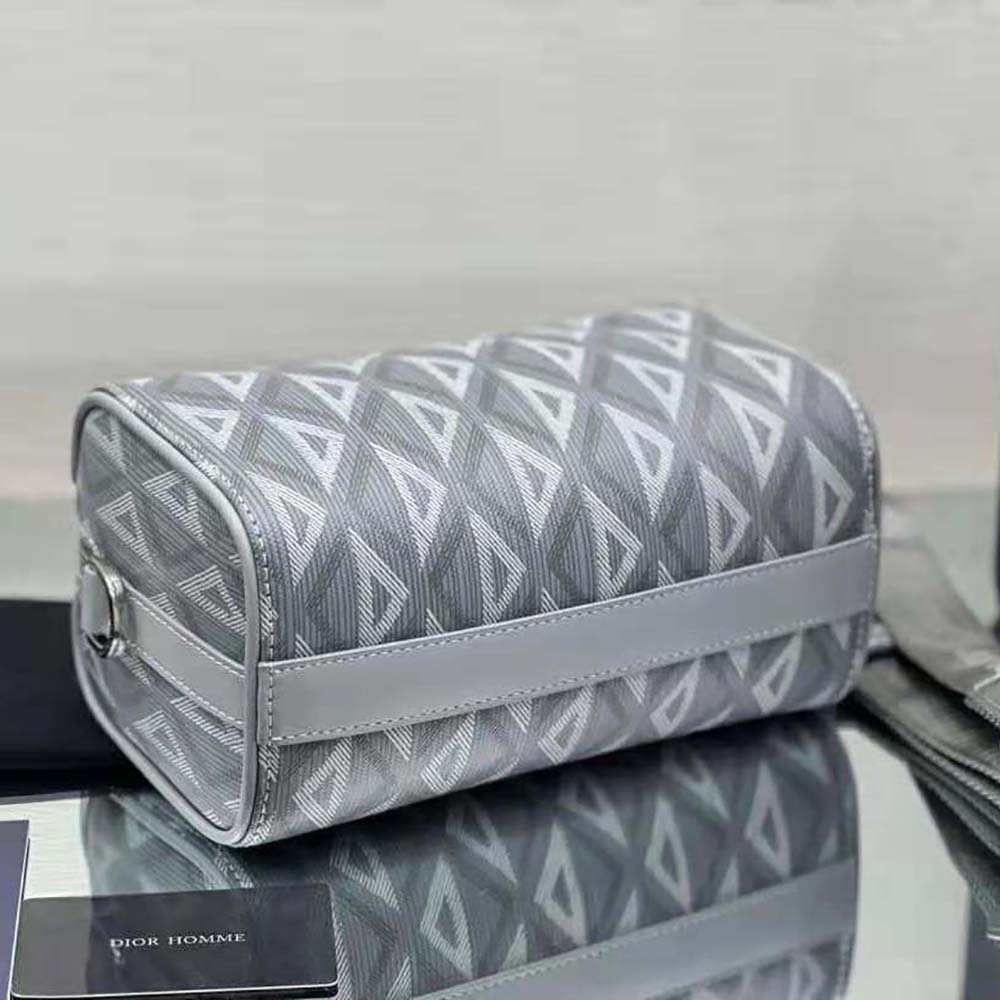 Dior Men Lingot 22 Bag Dior Gray CD Diamond Canvas - image 4