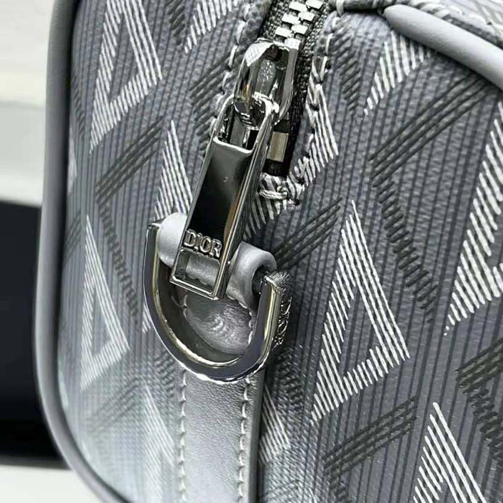 Dior Men Lingot 22 Bag Dior Gray CD Diamond Canvas - image 6
