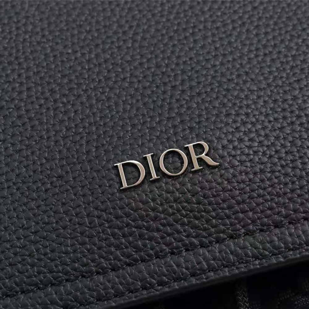 Dior Men Motion Backpack Black Dior Oblique Mirage Technical Fabric and Grained Calfskin - image 7