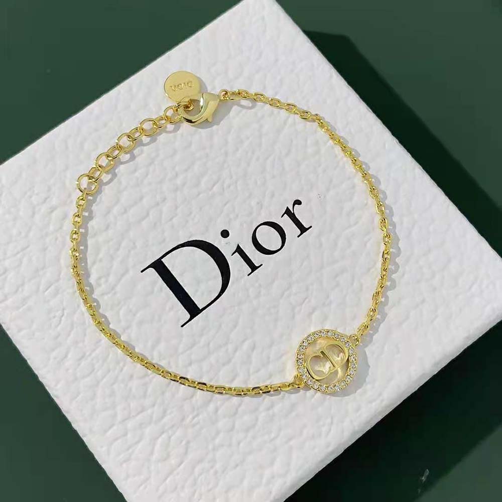 Dior Women Clair D Lune Bracelet elegantly styled on wrist
