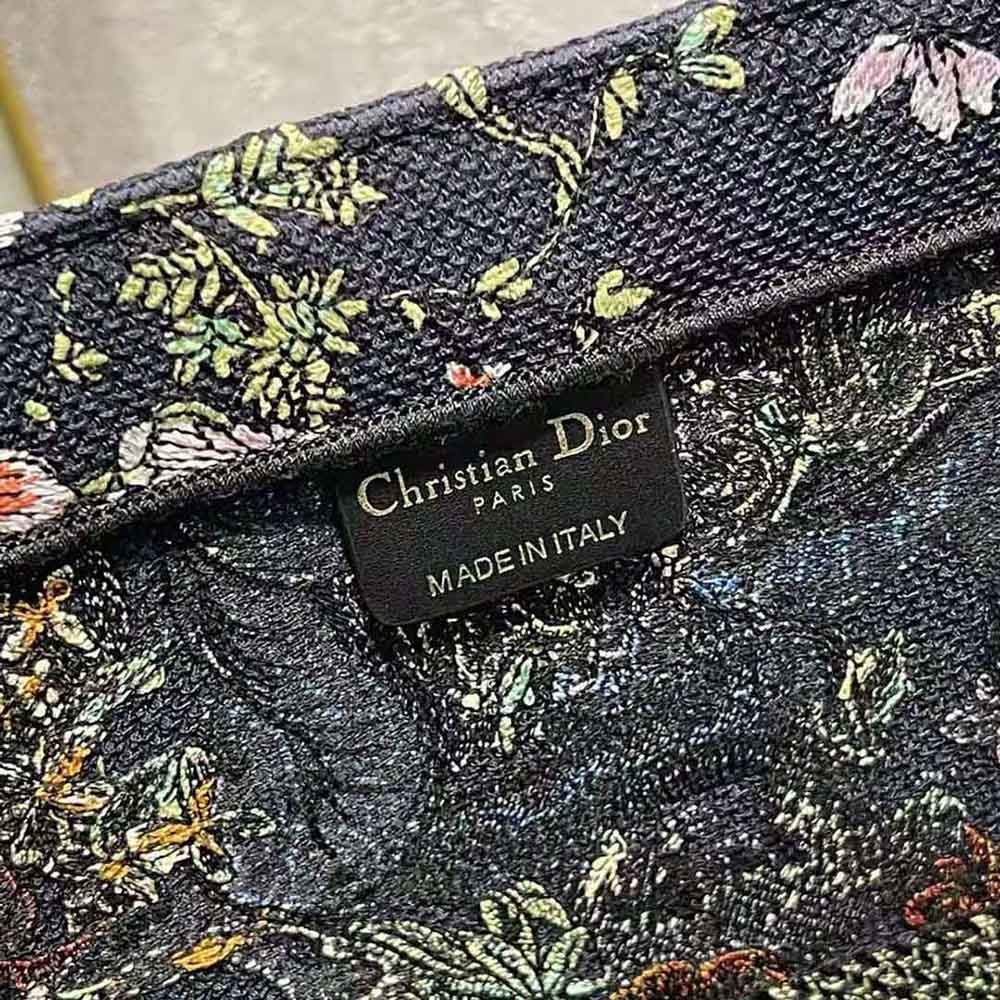 Dior Women Large Dior Book Tote Blue Multicolor D-Constellation Embroidery - image 10