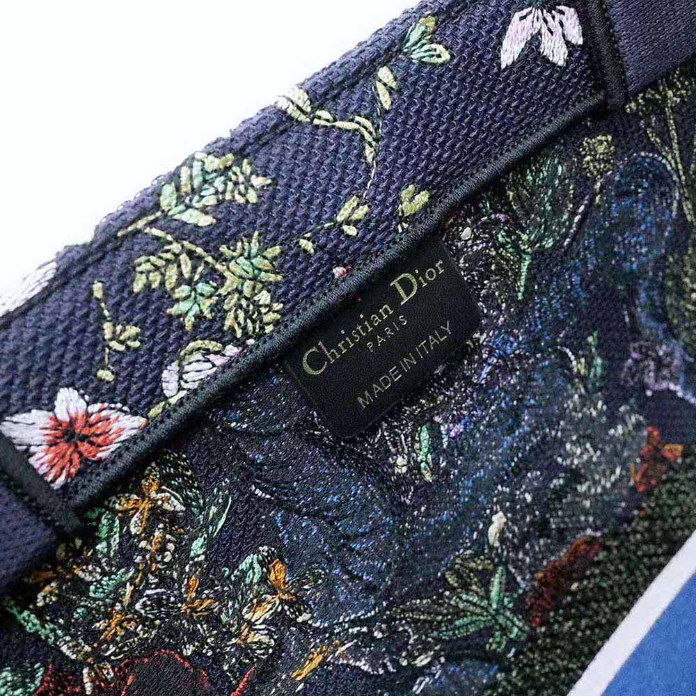 Dior Women Large Dior Book Tote Blue Multicolor D-Constellation Embroidery - image 7