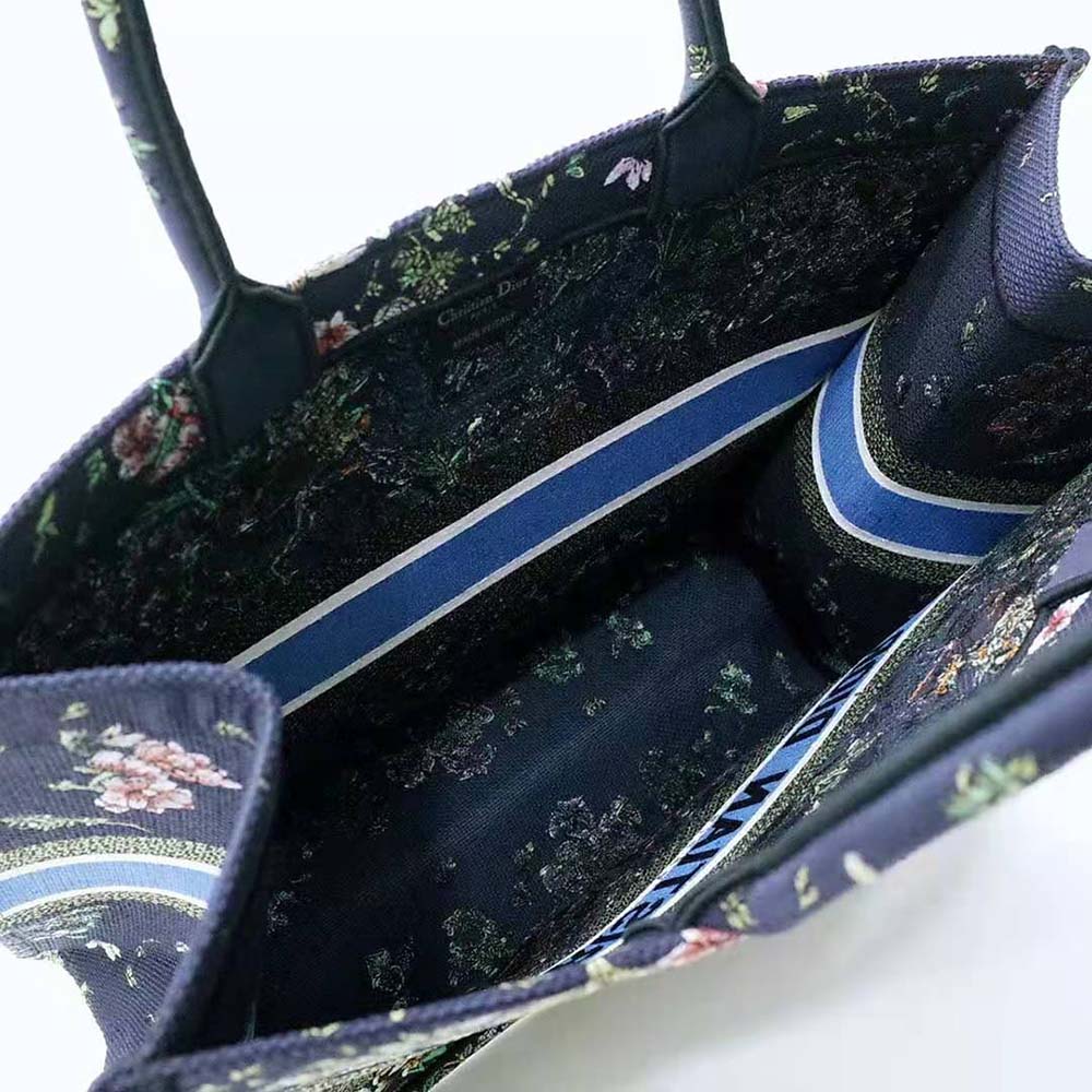 Dior Women Large Dior Book Tote Blue Multicolor D-Constellation Embroidery - image 8