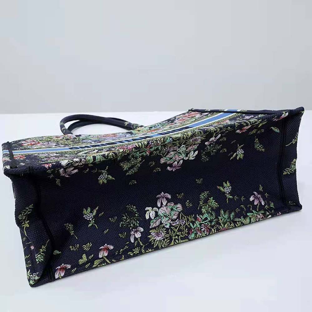 Dior Women Large Dior Book Tote Blue Multicolor D-Constellation Embroidery - image 6