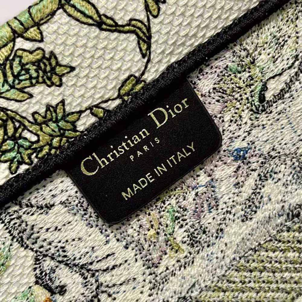 Dior Women Medium Dior Book Tote Latte D-Constellation Embroidery - image 10