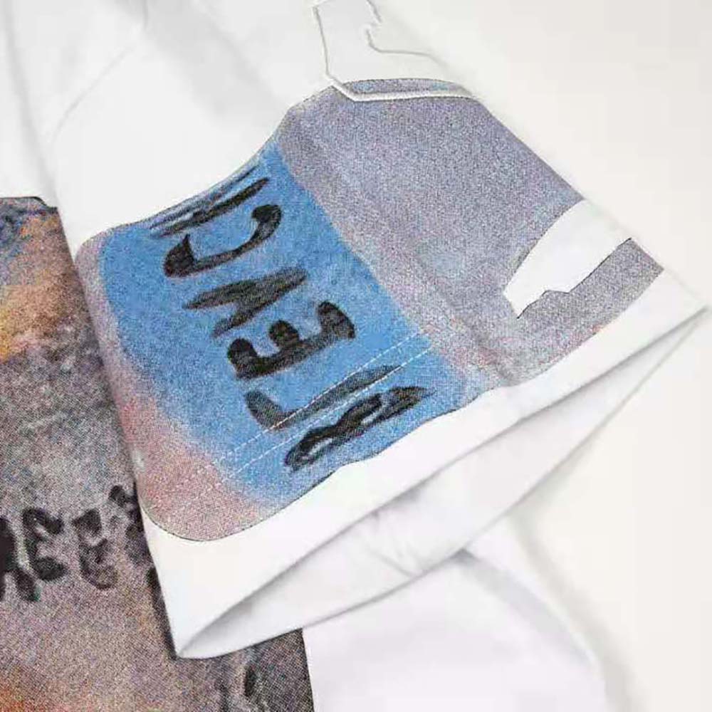Givenchy Women Oversized T-shirt in Jersey with Ceramics Prints - image 6