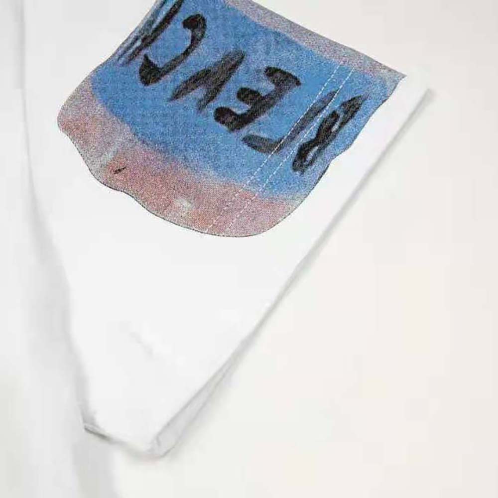 Givenchy Women Oversized T-shirt in Jersey with Ceramics Prints - image 4