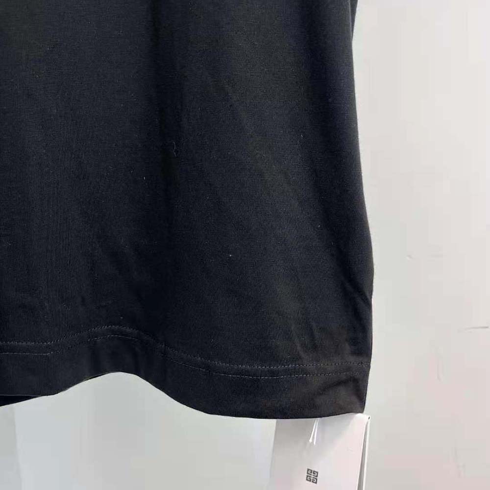 Givenchy Women Slim Fit T-shirt in GIVENCHY Love me Jersey - image 7