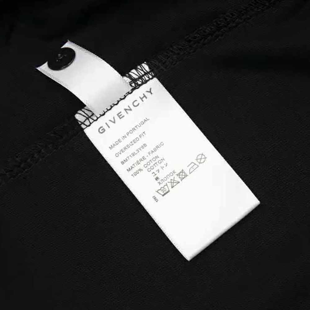 Givenchy Men Oversized T-shirt in Jersey with Ceramics Prints-Black - image 9