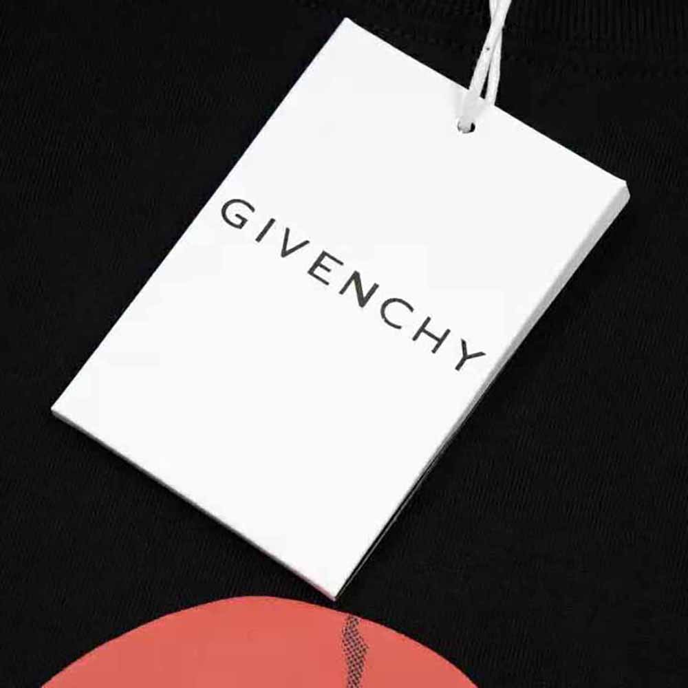 Givenchy Men Oversized T-shirt in Jersey with Ceramics Prints-Black - image 8