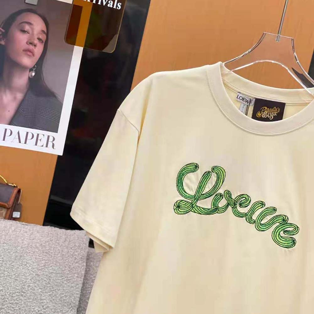 Loewe Women LOEWE Cactus T-shirt in Cotton-White - image 5