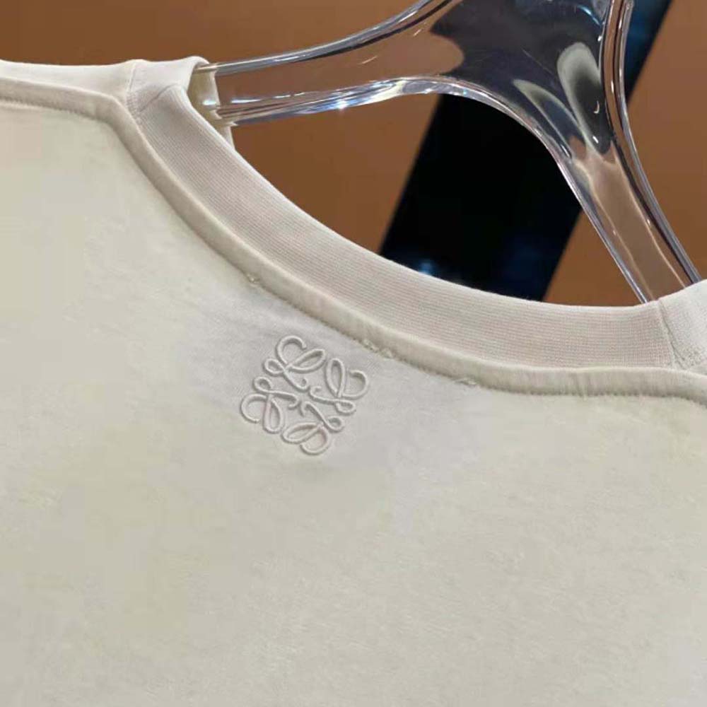 Loewe Women LOEWE Cactus T-shirt in Cotton-White - image 10