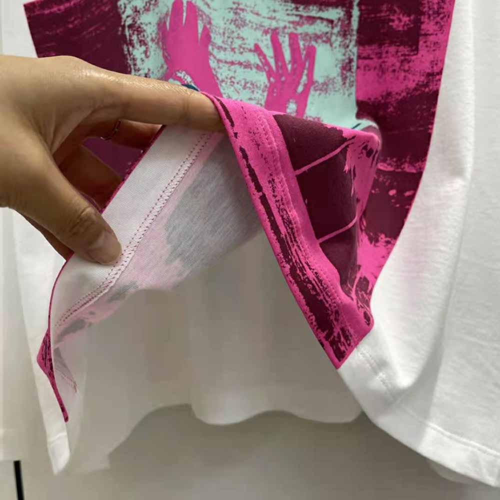 Loewe Women Palm Cropped T-shirt in Cotton-Pink - image 8