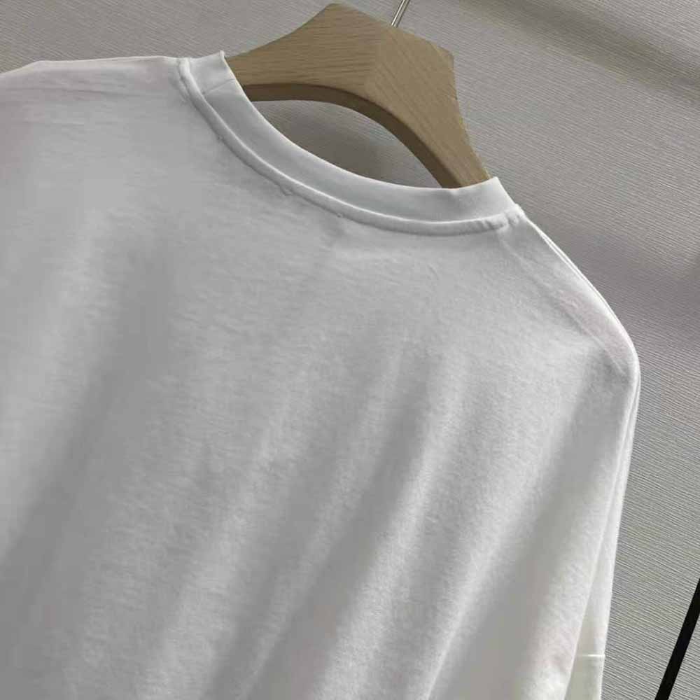 Loewe Women Palm Cropped T-shirt in Cotton-Pink - image 6