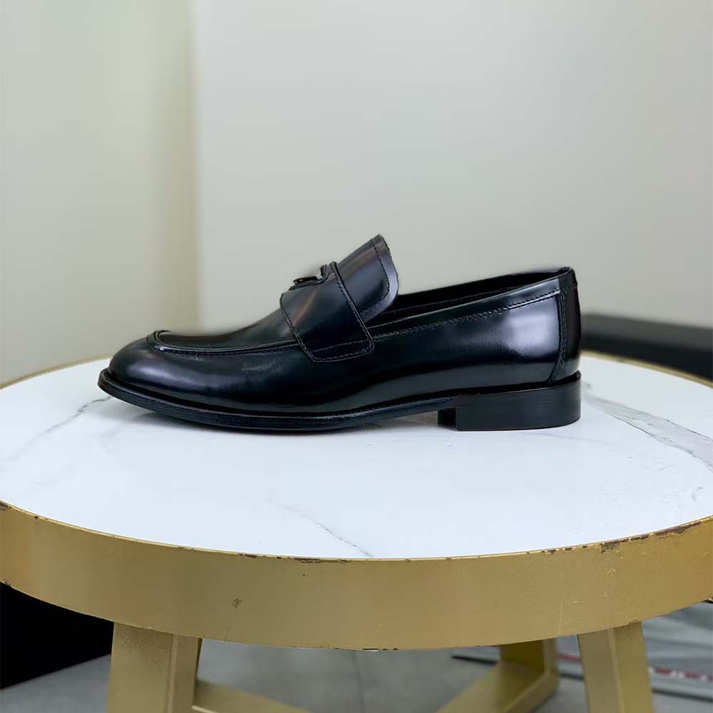 Prada Men Patent Leather Loafers in 25 mm Heel Height-Black - image 11