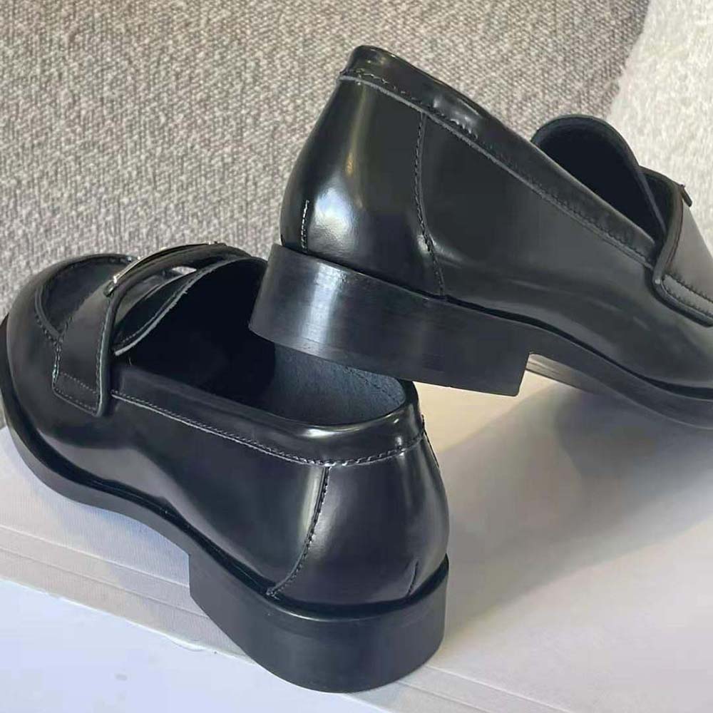 Prada Men Patent Leather Loafers in 25 mm Heel Height-Black - image 6