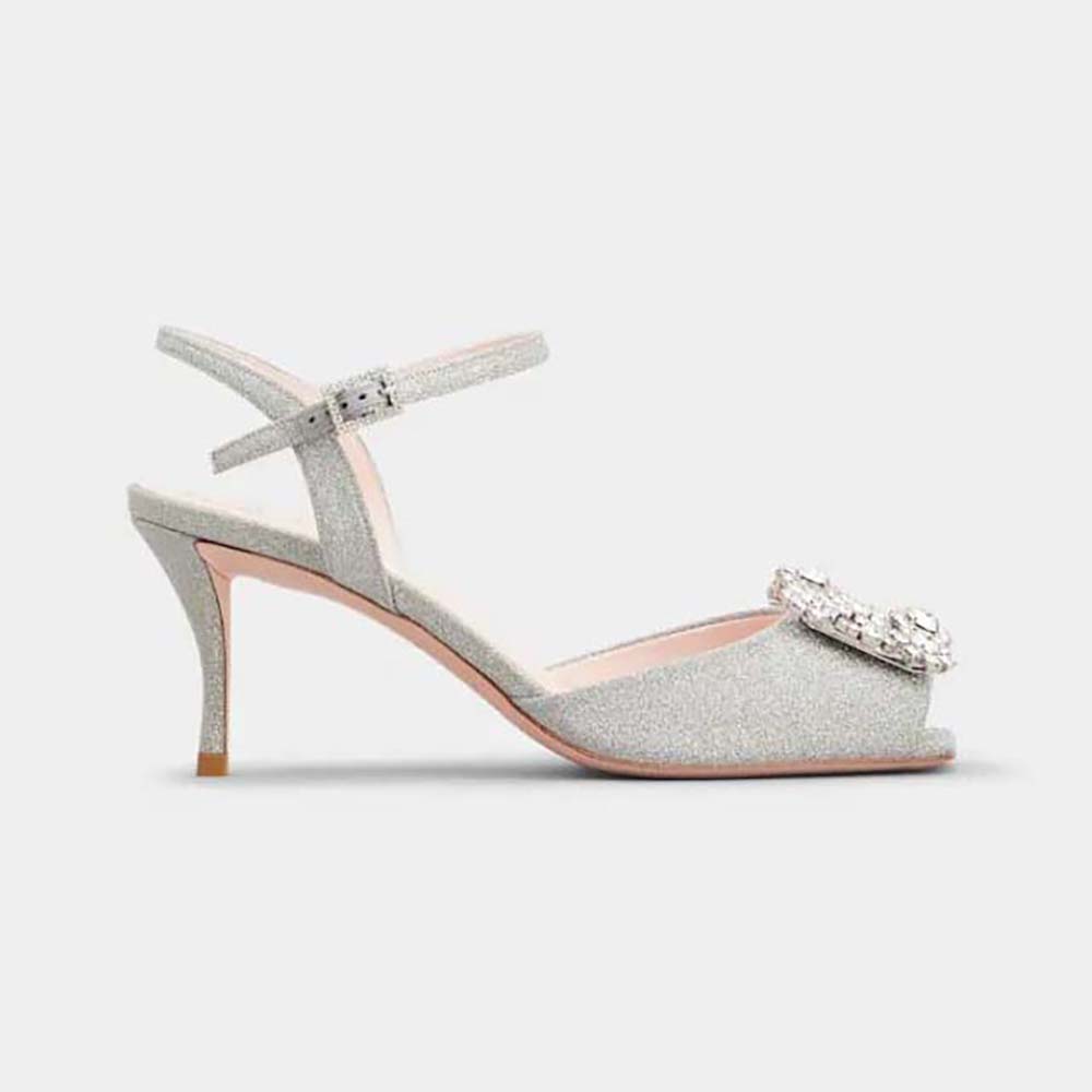 Understanding the Roger Vivier Flower Strass Buckle Sandals