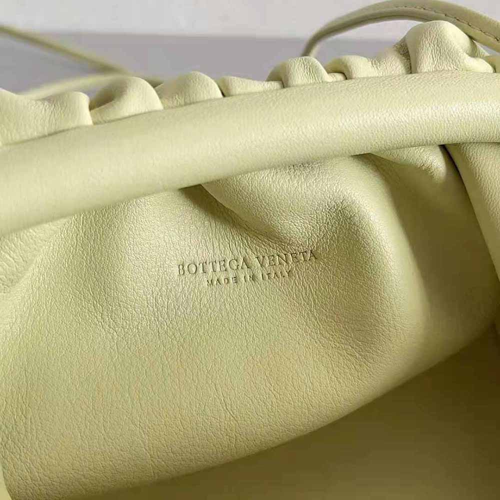 Bottega Veneta Women Mini Pouch Mini Leather Clutch with Strap - image 9