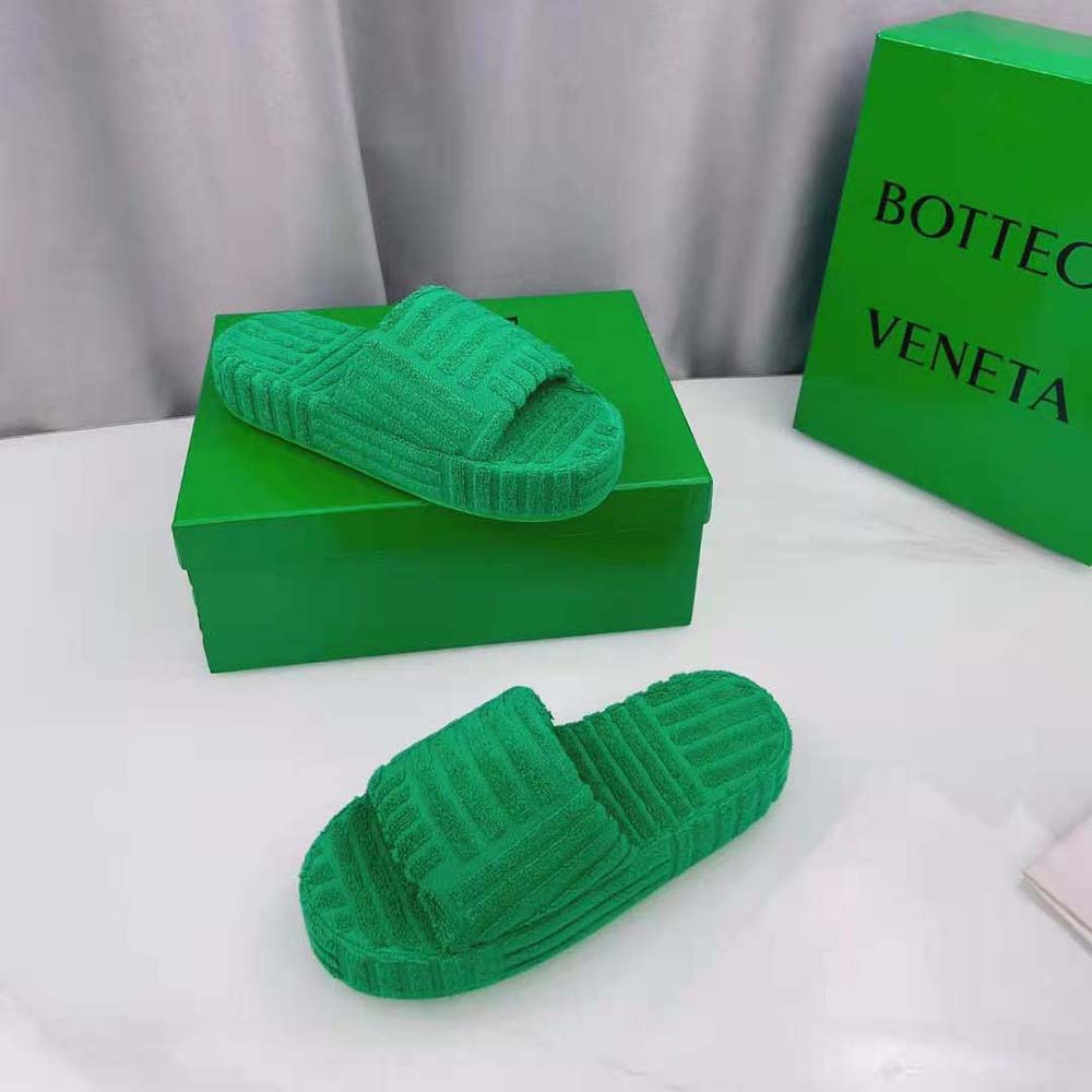 Bottega Veneta Women Resort Sponge in 35mm Heel Height-Green - image 7