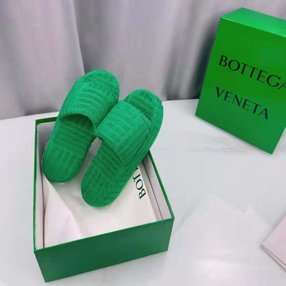 Bottega Veneta Women Resort Sponge in 35mm Heel Height-Green - image 8