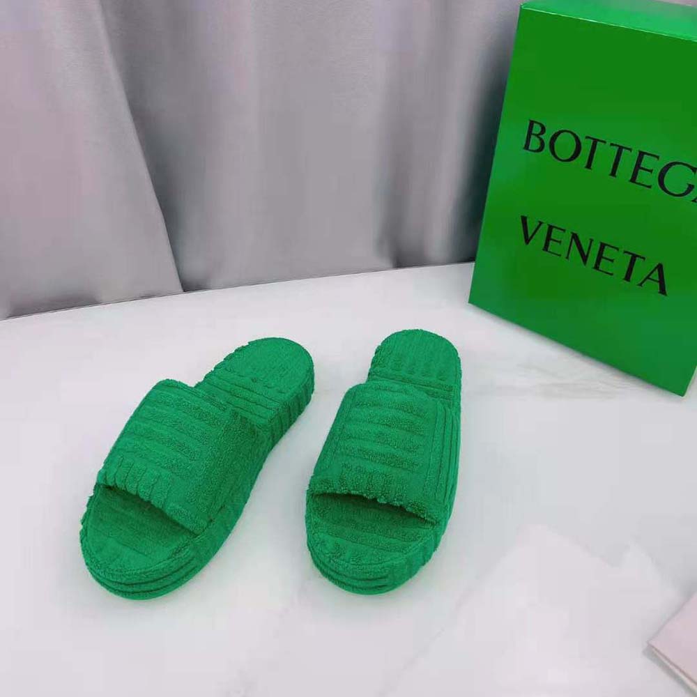 Bottega Veneta Women Resort Sponge in 35mm Heel Height-Green - image 5