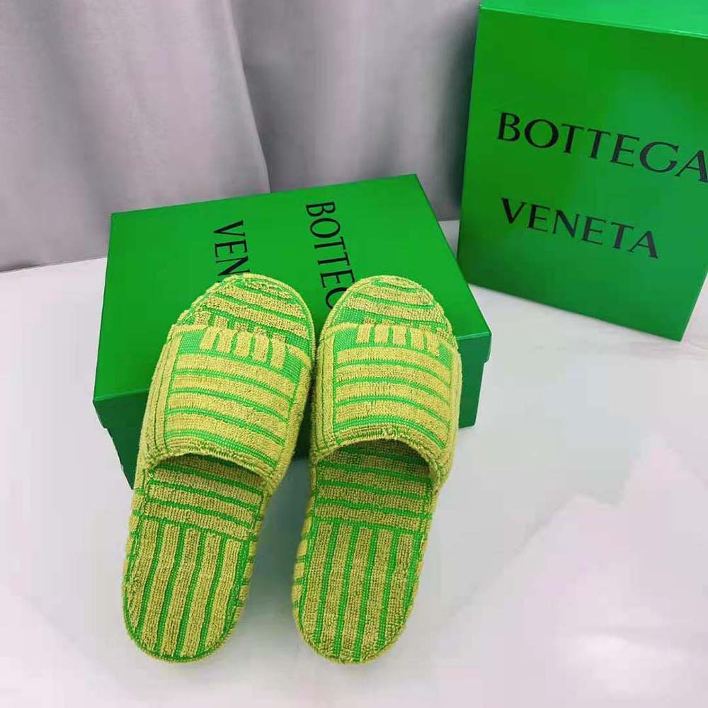 Bottega Veneta Women Resort Sponge in 35mm Heel Height-Lime - image 6