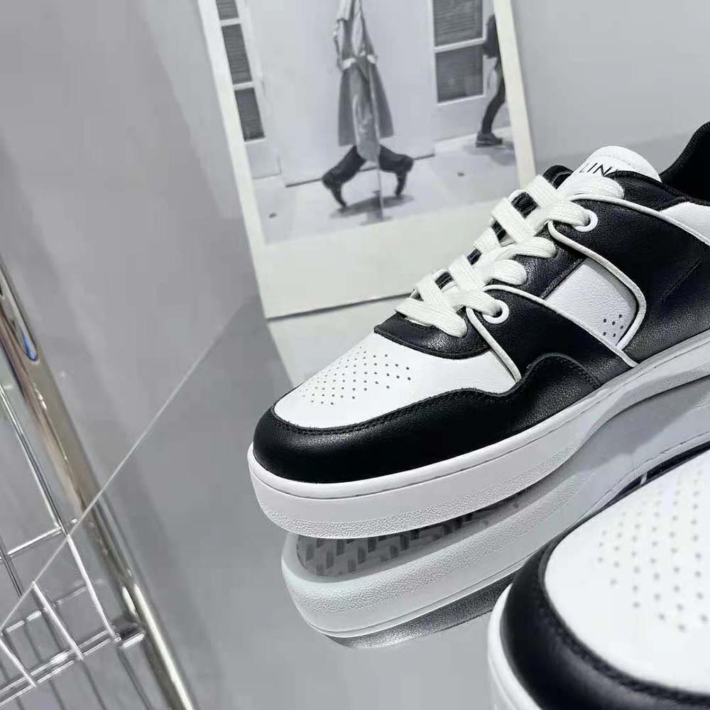 Celine Unisex CT-04 Low Lace-Up Sneaker in Calfskin-Black - image 9