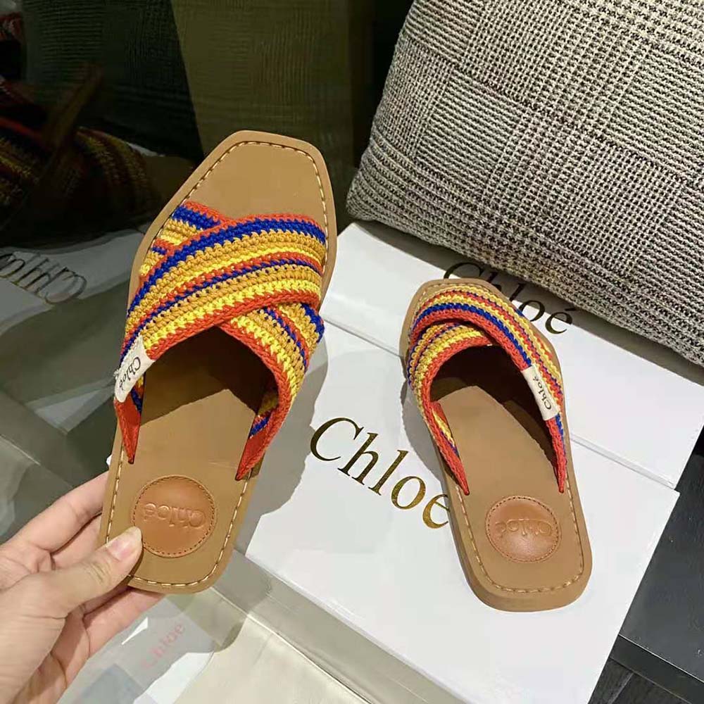 Chloe Women Woody Flat Mule-Yellow - image 8