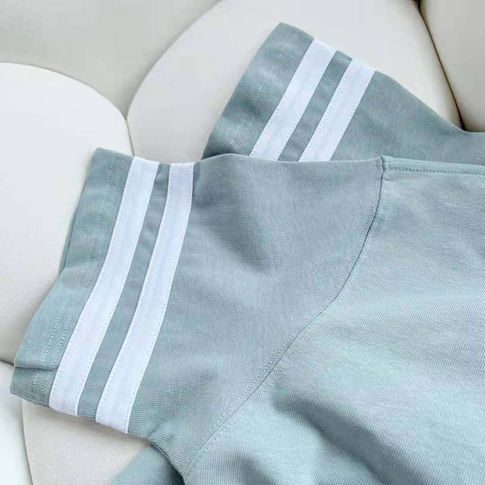 Dior Men Relaxed-Fit T-shirt Light Green Organic Cotton Compact Jersey - image 8