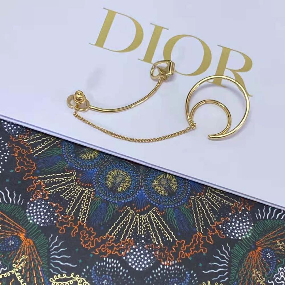 Dior Women 30 Montaigne Ear Jewelry Gold-Finish Metal - image 5