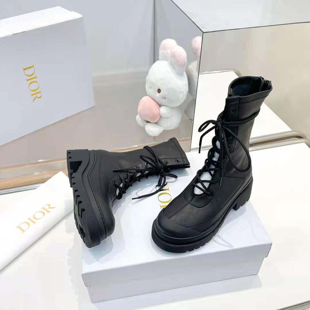 Dior Women Arcade Ankle Boot Black Stretch Lambskin - image 8