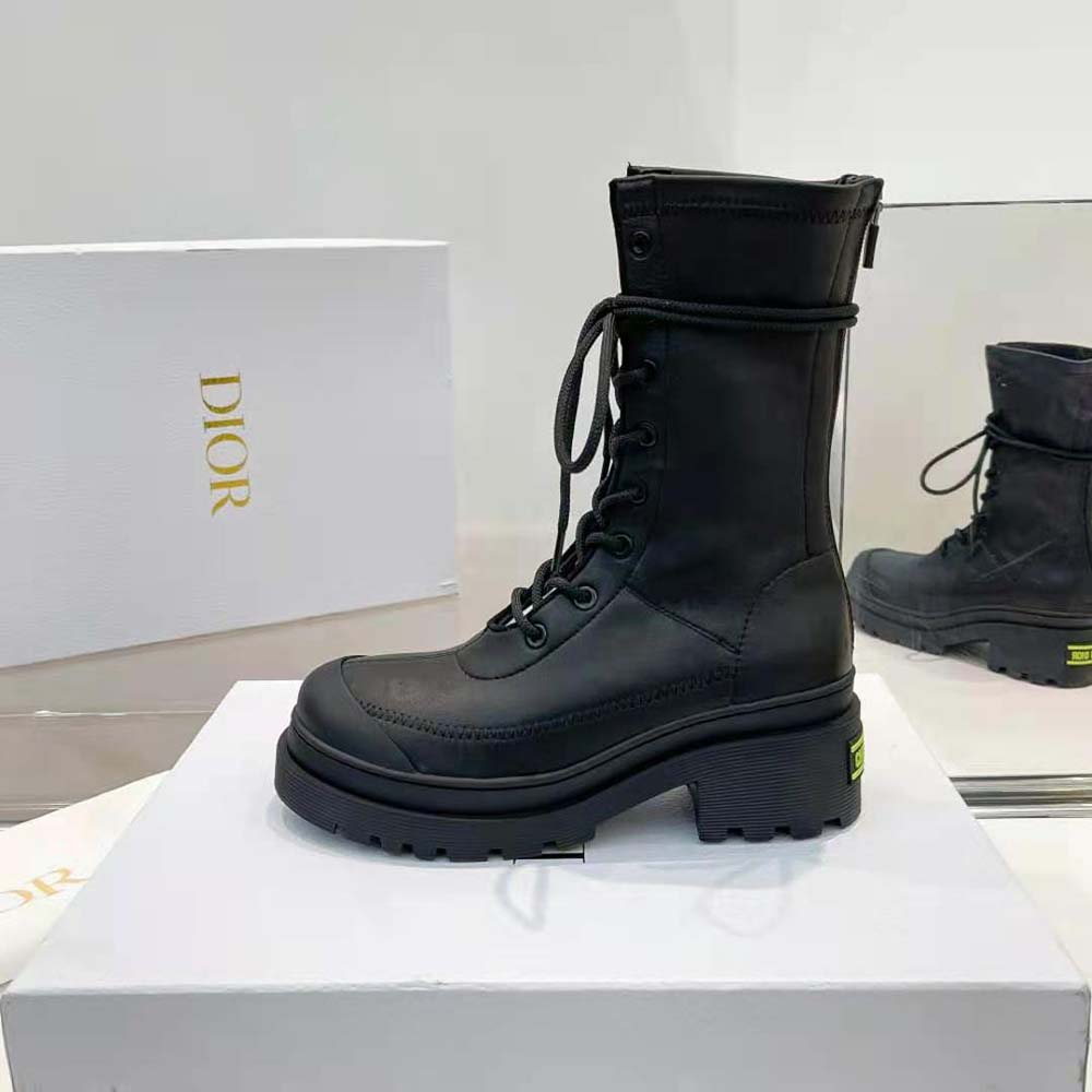 Dior Women Arcade Ankle Boot Black Stretch Lambskin - image 9