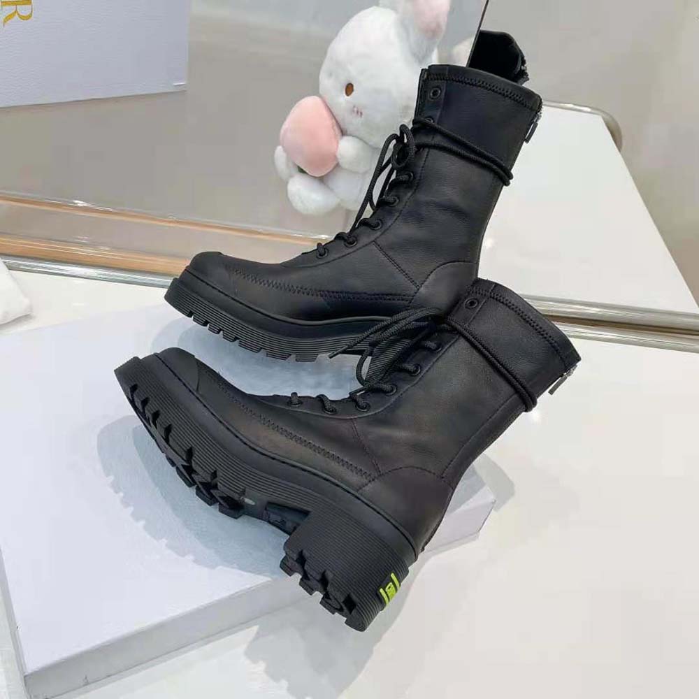 Dior Women Arcade Ankle Boot Black Stretch Lambskin - image 6