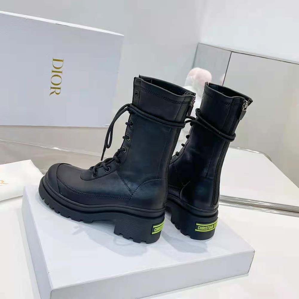 Dior Women Arcade Ankle Boot Black Stretch Lambskin - image 7