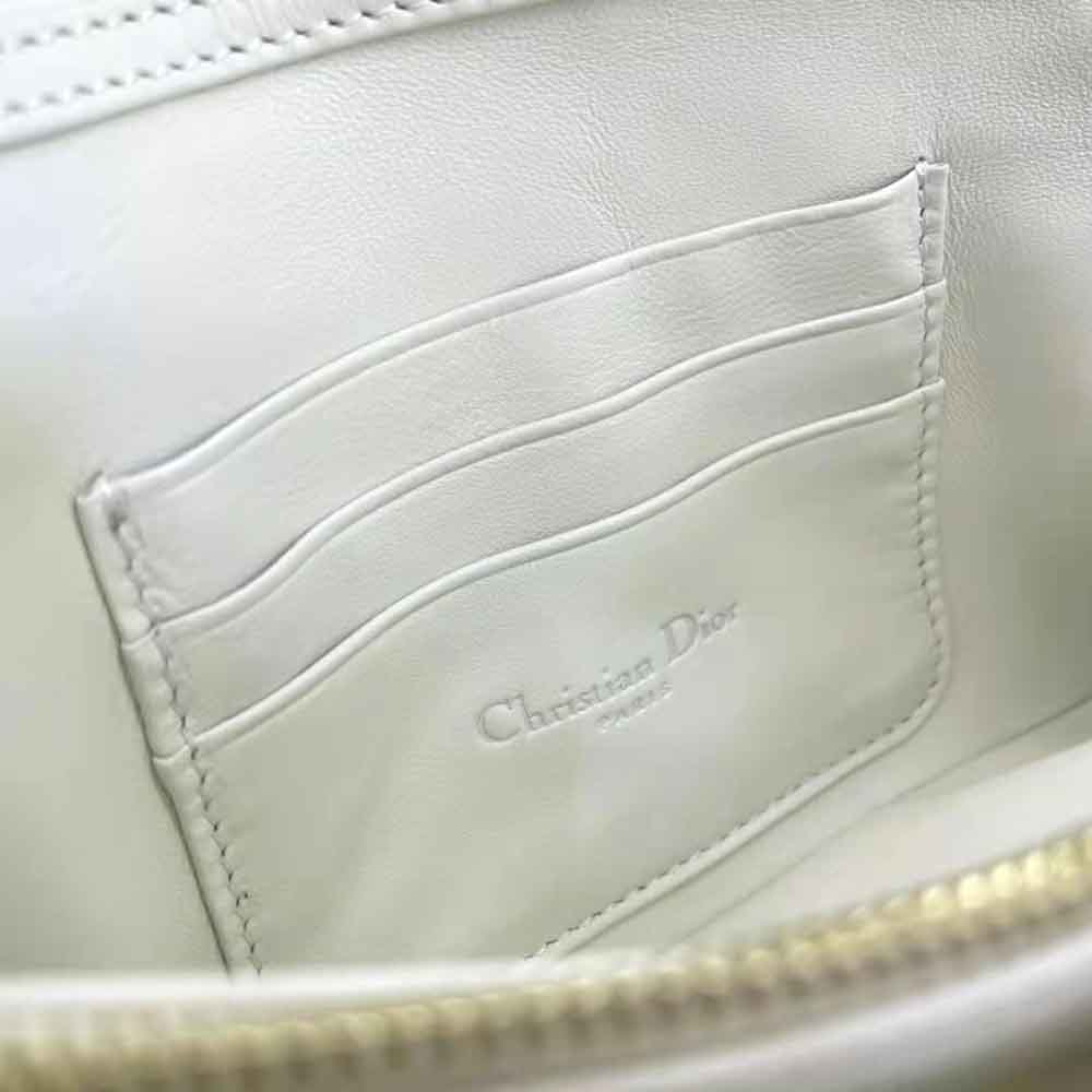 Dior Women Caro Macrocannage Pouch Latte Quilted Macrocannage Calfskin - image 10
