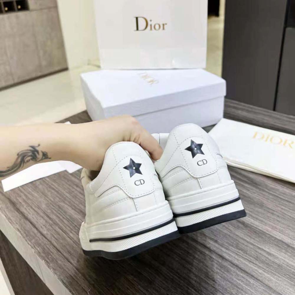 Dior Women D-Freeway Sneaker White Calfskin - image 7