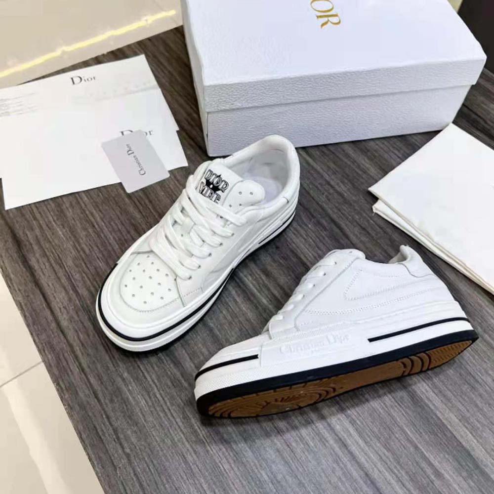 Dior Women D-Freeway Sneaker White Calfskin - image 5